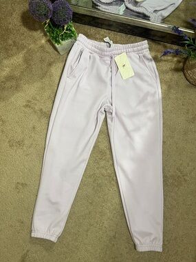 NWT Fabletics Kids Light Lavender Jogger Sweatpants